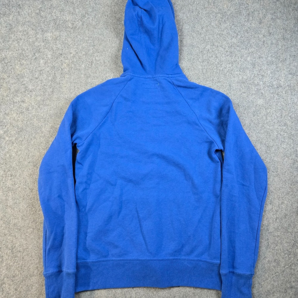 Aeropostale Sweater Mens Small Blue Pullover Hoodie Spellout Y2K New York‎ - Picture 4 of 8